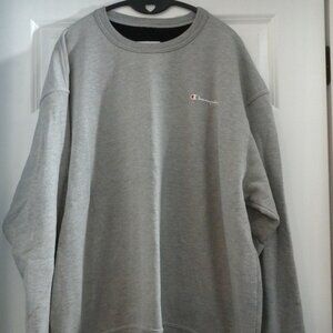CHAMPION Men's 2XL Gray Sweatshirt